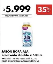 Ala - JABÓN ROPA ALA