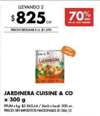 X$ - JARDINERA