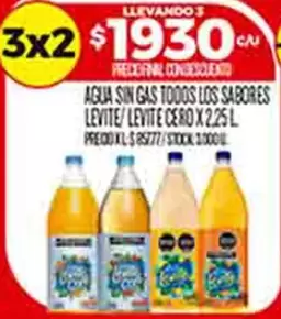 XL - AGUA SIN GAS TODOS LOS SABORES