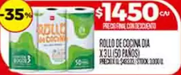 Dia - ROLLO DE COCINA DIA