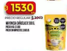cañuelas - MAYONESA