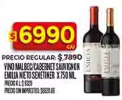 Emilia Nieto Senetier - MALBEC/CABERNET SAUVIGNON