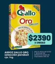 Gallo - ARROZ ORO selección paraboil