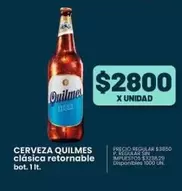 Quilmes - clásica retornable