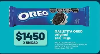 Oreo - GALLETITA OREO original