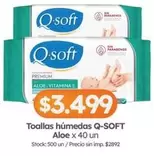 Q-Soft - Toallas húmedas