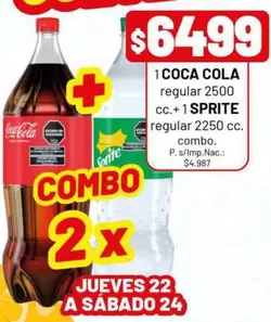 Coca cola - COCA COLA + SPRITE