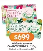 Campos Verdes - Jabón de tocador