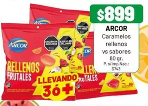 Arcor - Caramelos rellenos