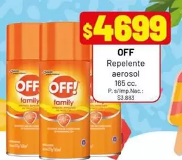 Off - Repelente aerosol