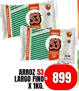 Litoral - ARROZ 53 LARGO FINO