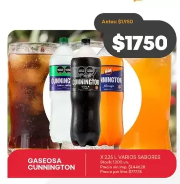 Cunnington - GASEOSA