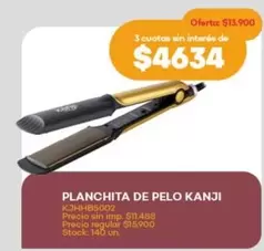 Kanji - PLANCHITA DE PELO KJHHB5002