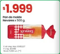 Nevares - Pan de molde