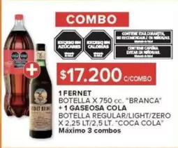 Coca cola - FERNET + GASEOSA COLA
