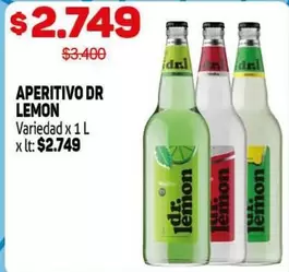 Variedad - APERITIVO DR LEMON