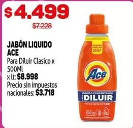 Ace - JABÓN LIQUIDO