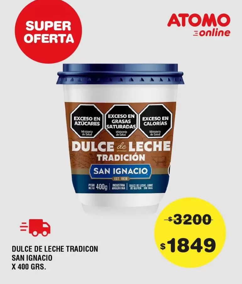 San Ignacio - DULCE DE LECHE TRADICON