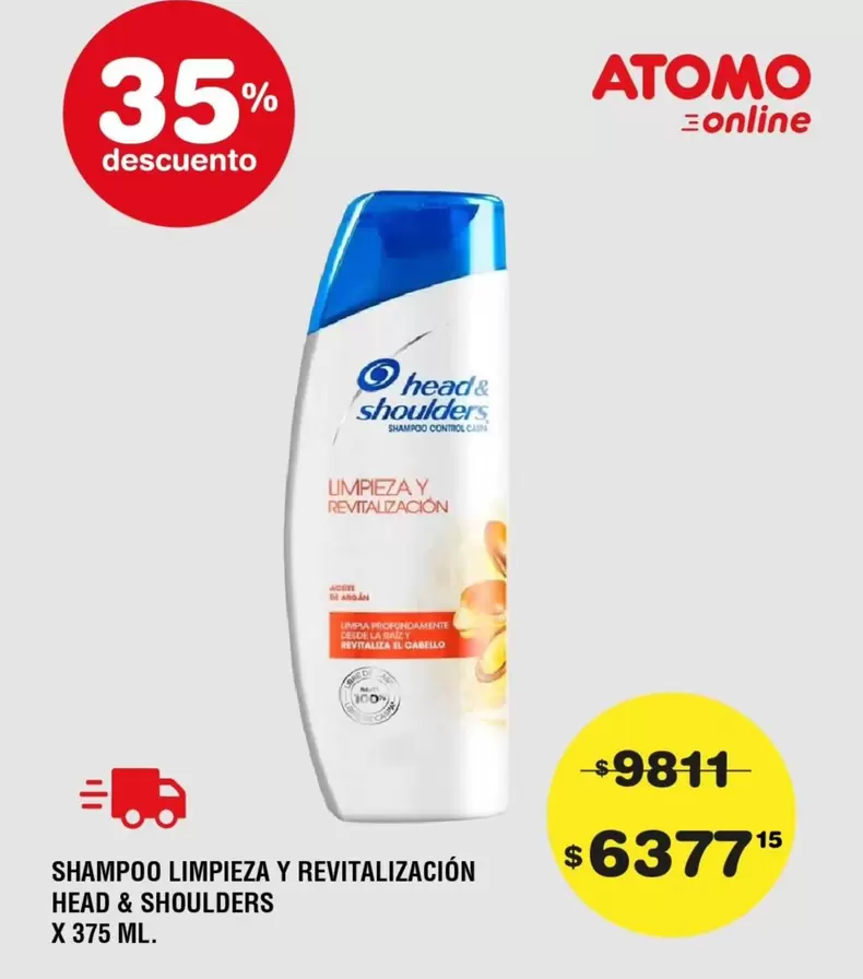 Head & Shoulders - SHAMPOO LIMPIEZA Y REVITALIZACIÓN