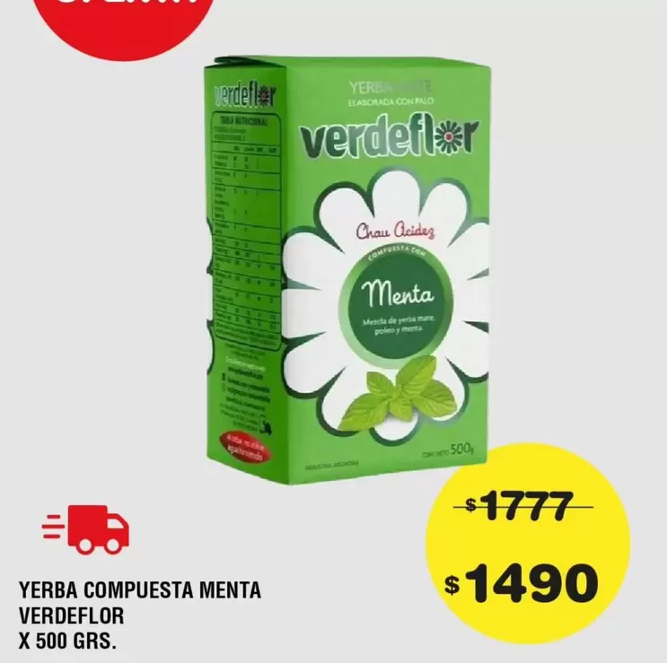 Verdeflor - YERBA COMPUESTA MENTA