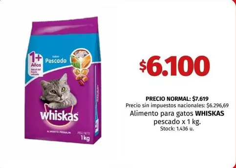 Whiskas - Alimento para gatos