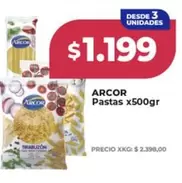 Arcor - Pastas x500gr