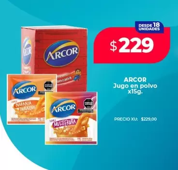 Arcor - Jugo en polvo