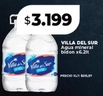 Villa del Sur - Agua mineral bidon