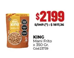 King - Maní Frito