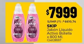 Skip - Jabón Líquido Activo Botella