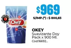 Okey - Suavizante Doy Pack