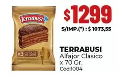 Terrabusi - Alfajor Clásico