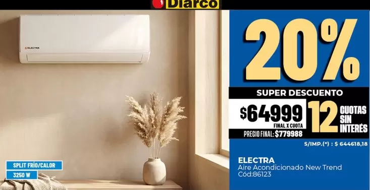 X$ - Aire Acondicionado New Trend Cod:8623