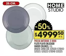 Origen - PLATO PLAYO ENLOZADO