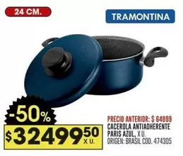 Tramontina - CACEROLA ANTIADHERENTE