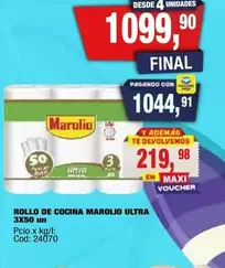 Marolio - ROLLO DE COCINA ULTRA