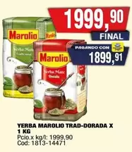 Marolio - YERBA TRAD-DORADA X