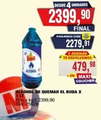 El Buda - ALCOHOL DE QUEMAR EL BUDA X