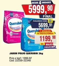 Querubin - JABON POLVO QUERUBIN