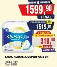 Always - AJUSPERF CA 8 UN
