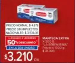 X$ - MANTECA EXTRA