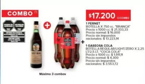 Coca cola - FERNET