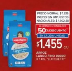 Lucchetti - ARROZ LARGO FINO 00000