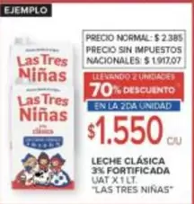 Las Tres Niñas - LECHE CLÁSICA