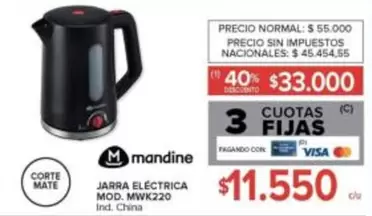 Mandine - JARRA ELÉCTRICA