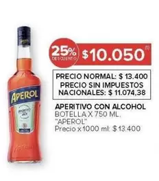 Aperol - APERITIVO CON ALCOHOL