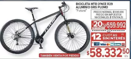 Futura - BICICLETA MTB LYNCE R29