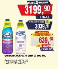 Ayudin - QUITAMANCHAS X 700 ML