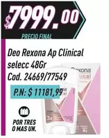 Rexona - Ap Clinical