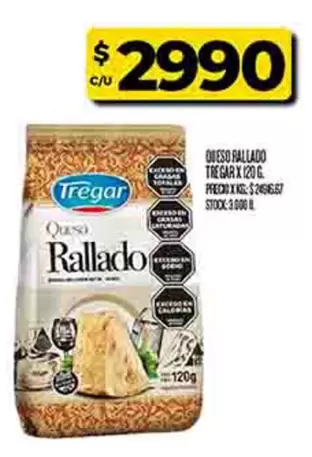 Tregar - Queso Rallado